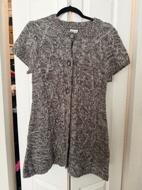 🇺🇸🎉Motherhood Maternity Chunky Knit Button-Front Cardigan